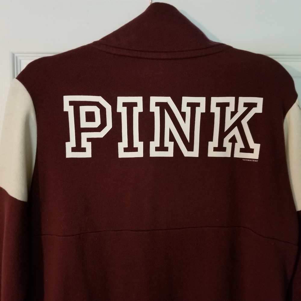 Pink Womens 1/4 Zip Pull Over XS - Picture 8 of 8